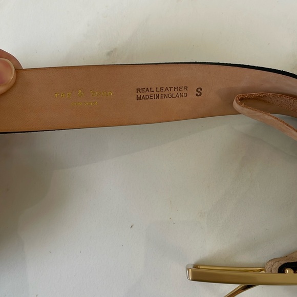 Rag & Bone Rebound Belt- Camel Size S - Picture 6 of 16